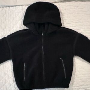 Abercrombie & Fitch Women’s Black Teddy Jacket